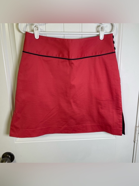 Sport Haley Pants - Sport Haley Women’s 8 Pink Skort w/ Navy Blue Piping Tennis Golf Sporty Pockets